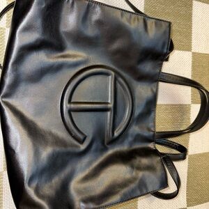 Telfar Medium Shopper Black (Well Used)